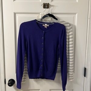 Banana Republic Small and Medium Cardigan combo